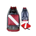 Diving spearfishing snorkel Mesh drawstring bag